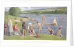 Bathers on the Banks of the Seine by Maximilien Luce