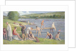 Bathers on the Banks of the Seine by Maximilien Luce
