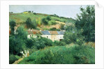 The Path in the Village, 1875 by Camille Pissarro