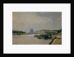The Seine from the Quai de la Rapee by Stanislas Victor Edouard Lepine