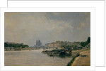 The Seine from the Quai de la Rapee by Stanislas Victor Edouard Lepine