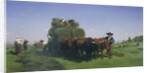 Haymaking, Auvergne by Rosa Bonheur