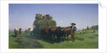 Haymaking, Auvergne by Rosa Bonheur