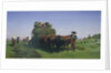 Haymaking, Auvergne by Rosa Bonheur