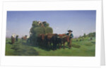 Haymaking, Auvergne by Rosa Bonheur