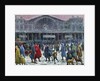 Gare de l'Est Under Snow, 1917 by Maximilien Luce