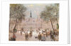 Place de l'Hotel-de-Ville, Paris by Jean Francois Raffaelli