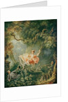 The Swing, 18th century by Jean-Honore Fragonard