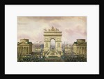 Return of the Ashes of the Emperor to Paris, 15th December 1840 by Theodore Jung