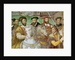 Detail from The Solemn Entrance of Emperor Charles V, Francis I and Alessandro Farnese to Paris in 1540 by Taddeo & Federico Zuccaro
