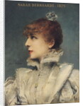 Sarah Bernhardt 1875 by Louise Abbema