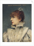 Sarah Bernhardt 1875 by Louise Abbema