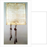 Charte de Franchise de la Ville de Vaucouleurs, granted by Gauthier de Joinville, confirmed by his uncle, Jean de Joinville, September 1298 by French School