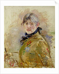 Self Portrait, 1885 by Berthe Morisot