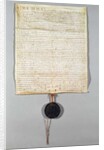 Charter of the Peronne Commune, granted by Philippe Auguste 1209 by French School