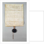 Charter of the Peronne Commune, granted by Philippe Auguste 1209 by French School