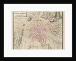 Map of Paris and its Surroundings by Sebastien Le Prestre de Vauban