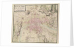 Map of Paris and its Surroundings by Sebastien Le Prestre de Vauban