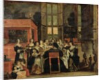 A Conversation Between Women, also said Women at lunch by Abraham Bosse