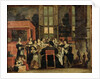 A Conversation Between Women, also said Women at lunch by Abraham Bosse