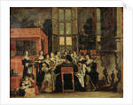 A Conversation Between Women, also said Women at lunch by Abraham Bosse