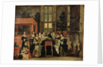 A Conversation Between Women, also said Women at lunch by Abraham Bosse