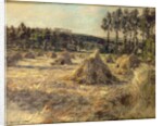 Haystacks in Sunset, 1906 by Leon Augustin Lhermitte