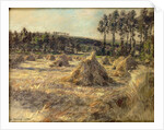 Haystacks in Sunset, 1906 by Leon Augustin Lhermitte