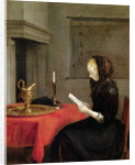 Woman Reading, c.1662 by Gerard Terborch