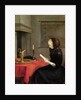 Woman Reading, c.1662 by Gerard Terborch
