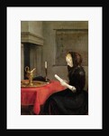 Woman Reading, c.1662 by Gerard Terborch