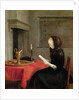 Woman Reading, c.1662 by Gerard Terborch