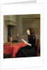 Woman Reading, c.1662 by Gerard Terborch
