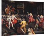 Ball at the Court of Valois by French School