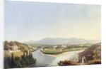 View of Geneva from the Confluence of the Rhone and the Arve by Jean Dubois (after)