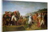 Farewell of Napoleon I and Alexander I after the Peace of Tilsit, 9th July 1807 by Gioacchino Giuseppe Serangeli