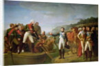 Farewell of Napoleon I and Alexander I after the Peace of Tilsit, 9th July 1807 by Gioacchino Giuseppe Serangeli