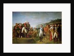 Farewell of Napoleon I and Alexander I after the Peace of Tilsit, 9th July 1807 by Gioacchino Giuseppe Serangeli