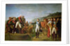 Farewell of Napoleon I and Alexander I after the Peace of Tilsit, 9th July 1807 by Gioacchino Giuseppe Serangeli