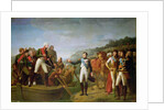 Farewell of Napoleon I and Alexander I after the Peace of Tilsit, 9th July 1807 by Gioacchino Giuseppe Serangeli