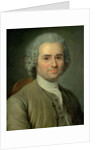 Jean-Jacques Rousseau by Maurice Quentin de la Tour