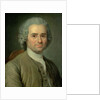 Jean-Jacques Rousseau by Maurice Quentin de la Tour
