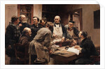 The Lesson of Claude Bernard or, Session at the Vivisection Laboratory, 1889 by Leon Augustin Lhermitte