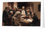 The Lesson of Claude Bernard or, Session at the Vivisection Laboratory, 1889 by Leon Augustin Lhermitte