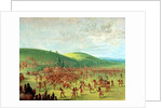 Indian Ball Game by George Catlin