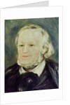Portrait of Richard Wagner, 1893 by Pierre Auguste Renoir