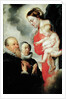 Madonna and Child with the donors Alexandre Goubeau and his wife Anne Antoni by Peter Paul Rubens