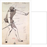 Costume design for an Acrobat in 'Benvenuto Cellini' by Hector Berlioz, 1838 by Paul Lormier