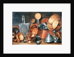 Still Life with Kitchen Utensils by Cornelis Jacobsz Delff