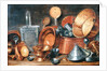 Still Life with Kitchen Utensils by Cornelis Jacobsz Delff